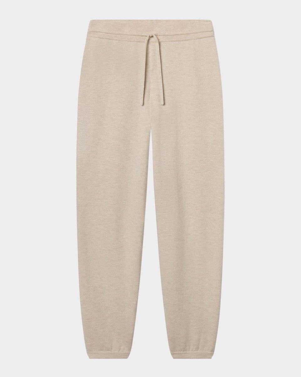 Cozy Cotton Silk Tapered Joggers